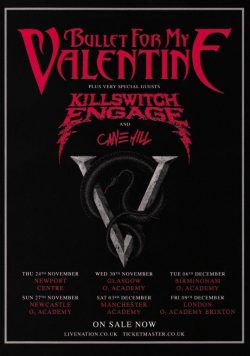 BULLET FOR MY VALENTINE Temper Temper Poster Print