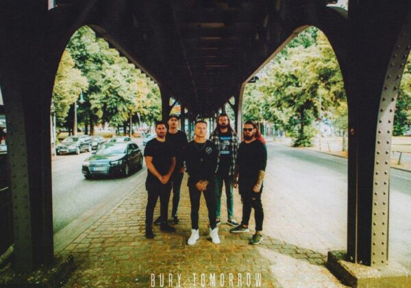 BURY TOMORROW Black Flame 2018 UK Tour Poster Print