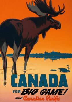 CANADA - Travel Canadian Pacific - Vintage Travel Poster Print