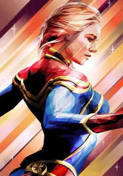 CAPTAIN MARVEL Poster Print