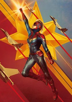 CAPTAIN MARVEL Poster Print