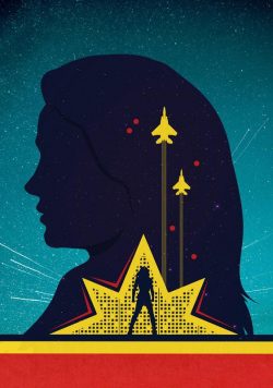 CAPTAIN MARVEL Poster Print
