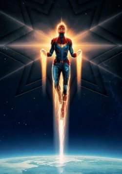 CAPTAIN MARVEL Poster Print