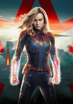 CAPTAIN MARVEL Poster Print