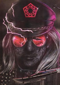 CARPENTER BRUT Leather Teeth Tour Poster Print