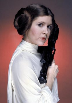 CARRIE FISHER Actress Poster Print