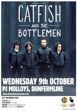 CATFISH & THE BOTTLEMEN PJ Molloys Dunfermline Poster Print