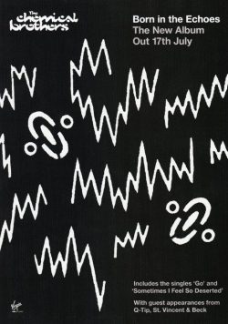 THE CHEMICAL BROTHERS Born in the Echoes Poster