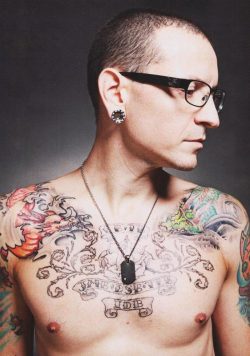 CHESTER BENNINGTON Linkin Park Poster Print