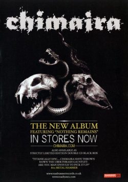 CHIMAERA Nothing Remains Poster Print