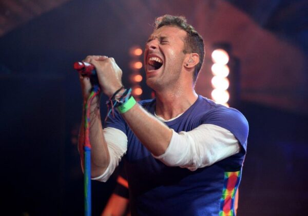 CHRIS MARTIN Coldplay Poster Print
