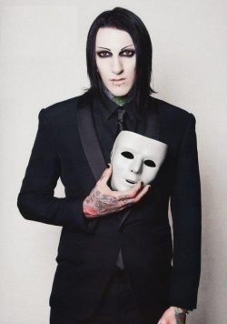 CHRIS MOTIONLESS CERULLI Motionless In White Poster Print