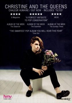 CHRISTINE & THE QUEENS Chaleur Humaine Poster