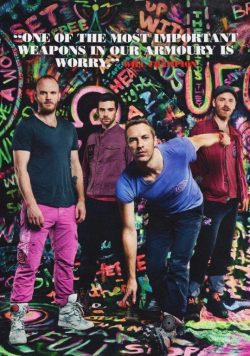 COLDPLAY Mylo Xyloto Poster
