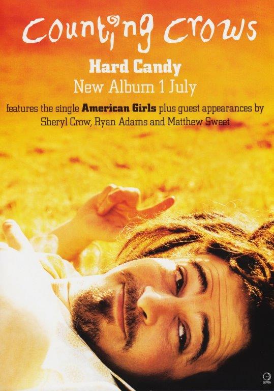 COUNTING CROWS Hard Candy Poster Print prints4u