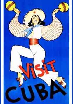 CUBA Vintage Travel Poster Print