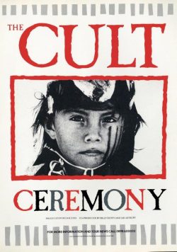 THE CULT Ceremony Poster Print