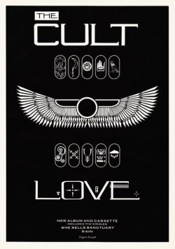 THE CULT Love Poster Print
