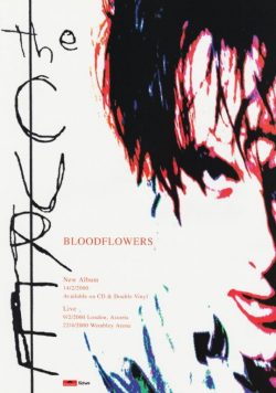 THE CURE Bloodflowers Poster
