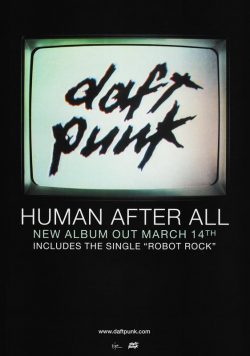 DAFT PUNK Human After All Poster Print