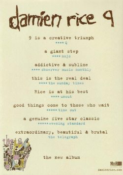DAMIEN RICE 9 Poster
