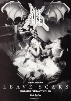 DARK ANGEL Leave Scars Poster Print