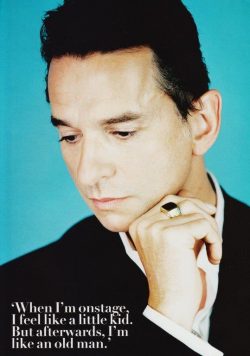 DAVE GAHAN Depeche Mode  Poster Print