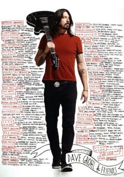 DAVE GROHL Foo Fighters Poster