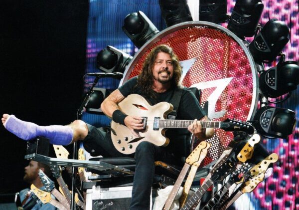 DAVE GROHL Foo Fighters The Broken Leg 2015 Tour Poster Print
