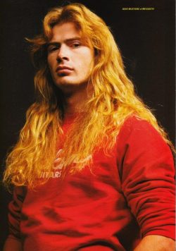 DAVE MUSTAINE Megadeth Poster