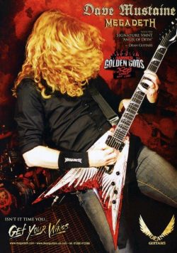 DAVE MUSTAINE Megadeth Poster