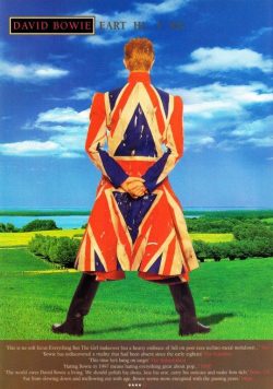 DAVID BOWIE Earthling Poster Print