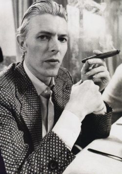 DAVID BOWIE Thin White Duke Poster Print