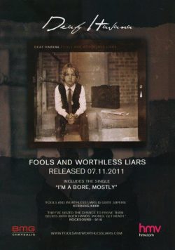 DEAF HAVANA Fools & Worthless Liars Poster Print