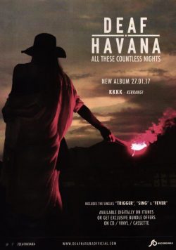 DEAF HAVANA All These Countless Nights Poster