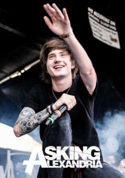 DENIS STOFF Asking Alexandria Poster Print