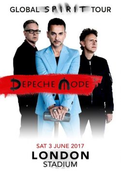 DEPECHE MODE London Stadium June 3 2017 Poster