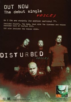 DISTURBED Voices Poster Print