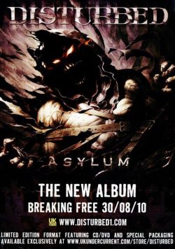 DISTURBED Asylum Poster Print