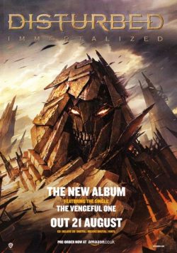 DISTURBED Immortalized Poster Print