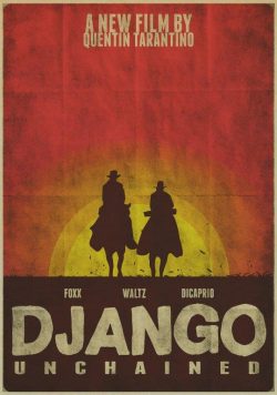 DJANGO UNCHAINED Movie Poster Print