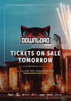 DOWNLOAD FESTIVAL 2019 Poster Print