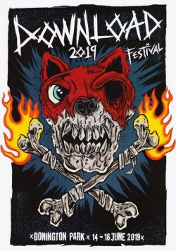 DOWNLOAD FESTIVAL 2019 Poster Print