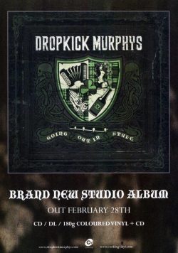DROPKICK MURPHYS Going Out In Style Poster Print