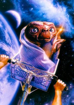 E.T. THE EXTRA-TERRESTRIAL Movie Poster Print