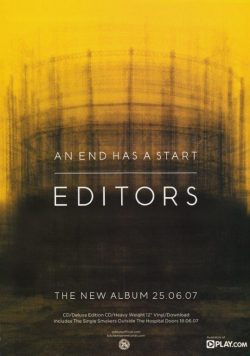 EDITORS An End Has A Start Poster Print
