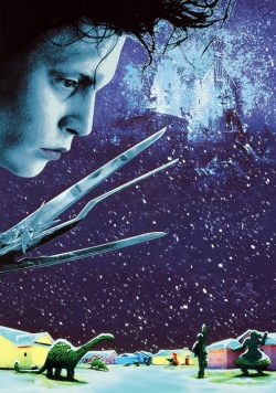 EDWARD SCISSORHANDS Movie Film Poster