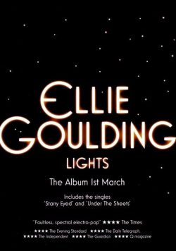 ELLIE GOULDING Lights Poster Print