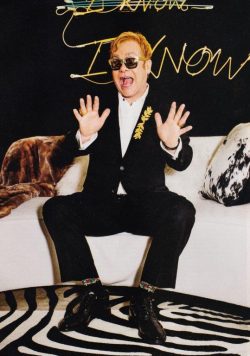 ELTON JOHN & BONO Poster Print