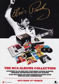 ELVIS PRESLEY The RCA Album Collection Poster Print